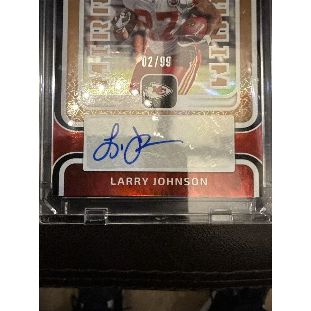 2024 Certified - Mirror Signatures Bronze #MS-LJ Larry Johnson /99 (AU)💥🔥